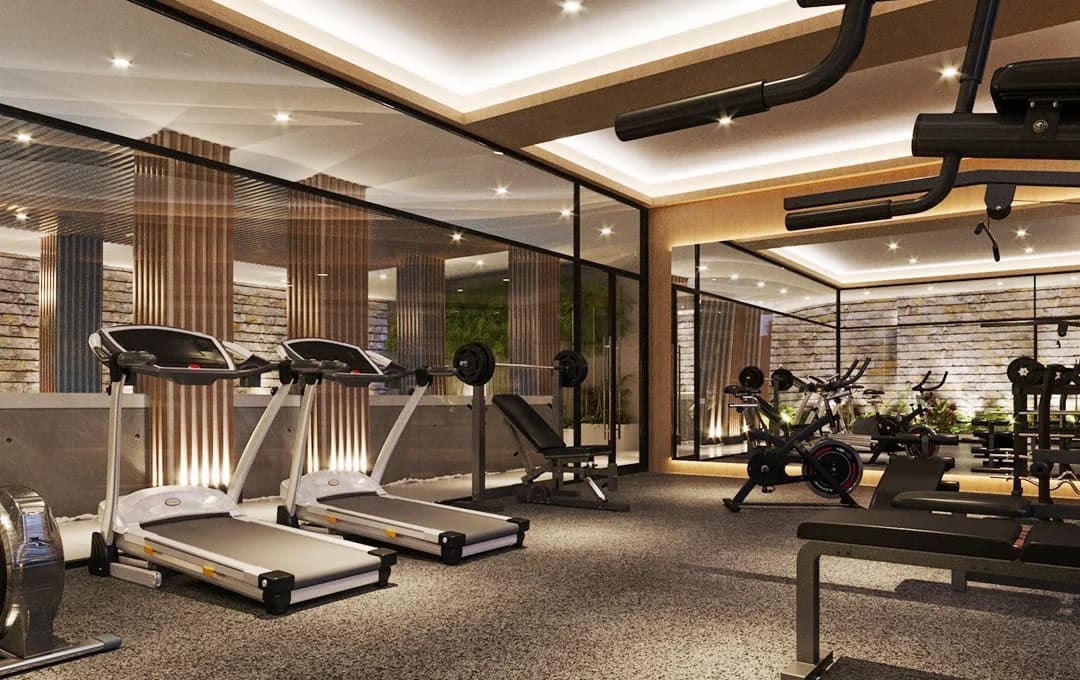 Fully Furnished A/C GYM
