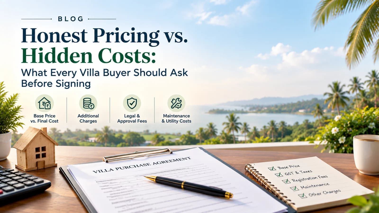 Honest Pricing vs. Hidden Costs: What Every Villa Buyer Should Ask Before Signing