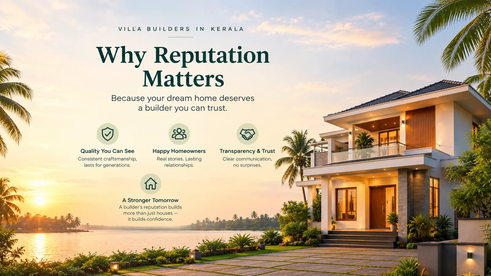 Best Villa Builders in Kerala: Why Reputation Matters